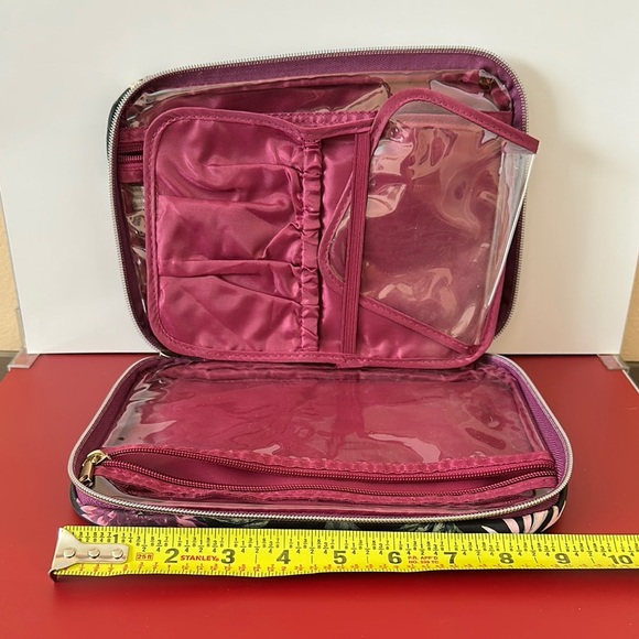 Sonia Kashuk Black Floral Cosmetic Bag - Picture 3 of 6